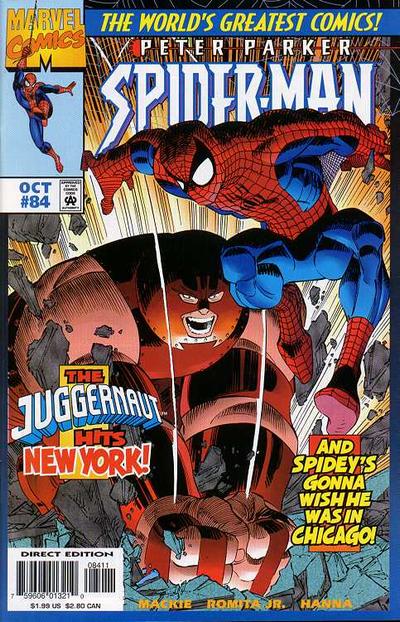 Spider-Man #84 [Direct Edition]-Near Mint (9.2 - 9.8)