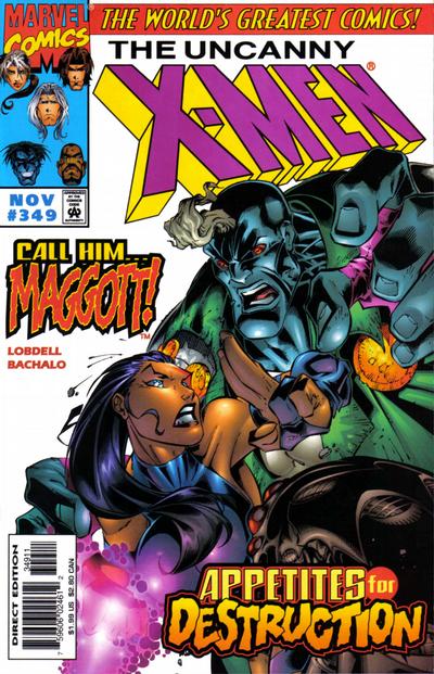 The Uncanny X-Men #349 [Direct Edition]-Very Fine (7.5 – 9)