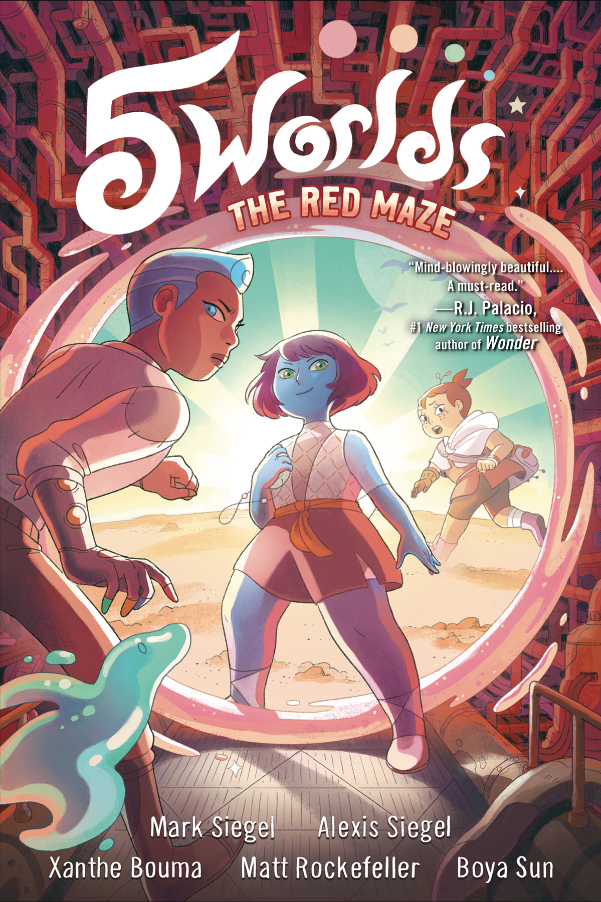 5 Worlds Graphic Novel Volume 3 Red Maze