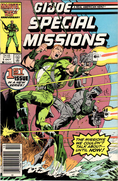 G.I. Joe Special Missions #1 [Newsstand](1986)-Fine (5.5 – 7)