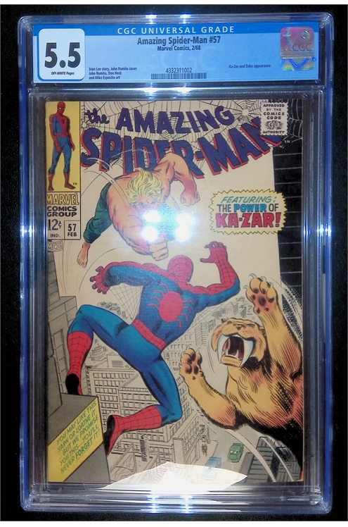 The Amazing Spider-Man #57-Cgc 5.5