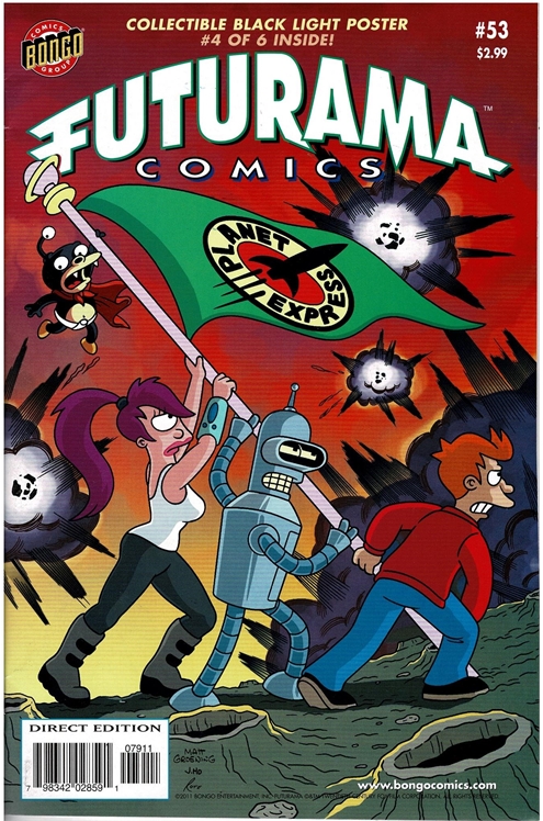 Futurama Comics #53 - F+ W/ Poster