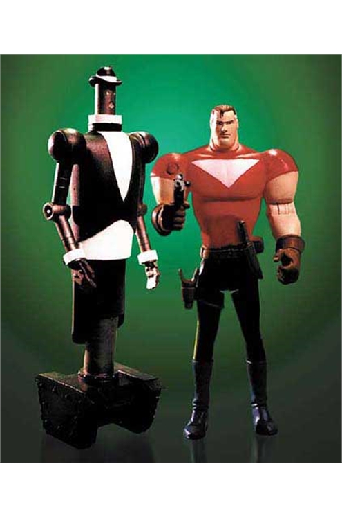 Tom Strong Deluxe Action Figure Set Tom Strong And Pneuman (2000)