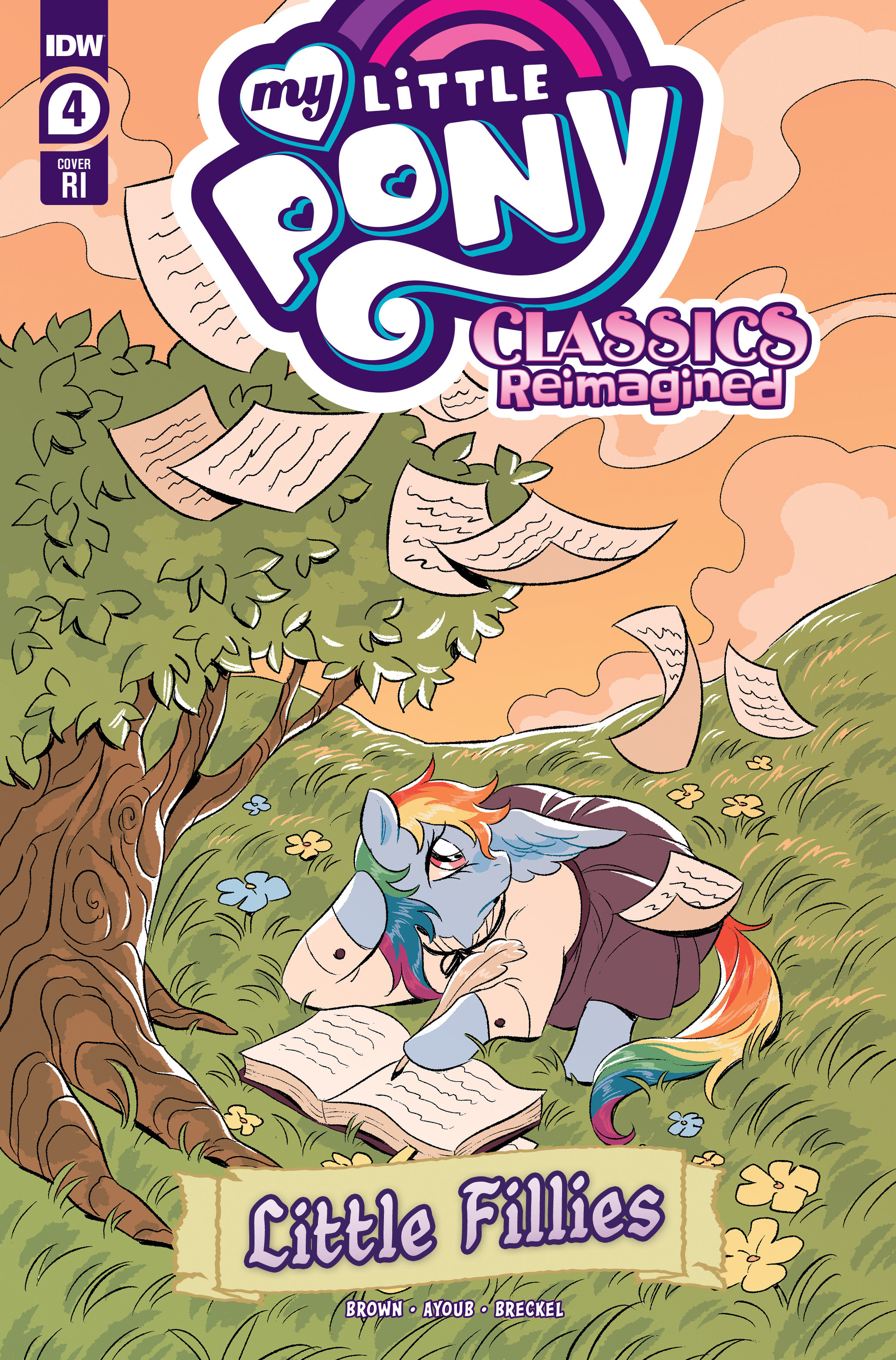 My Little Pony Classics Reimagined Little Fillies #4 Cover C