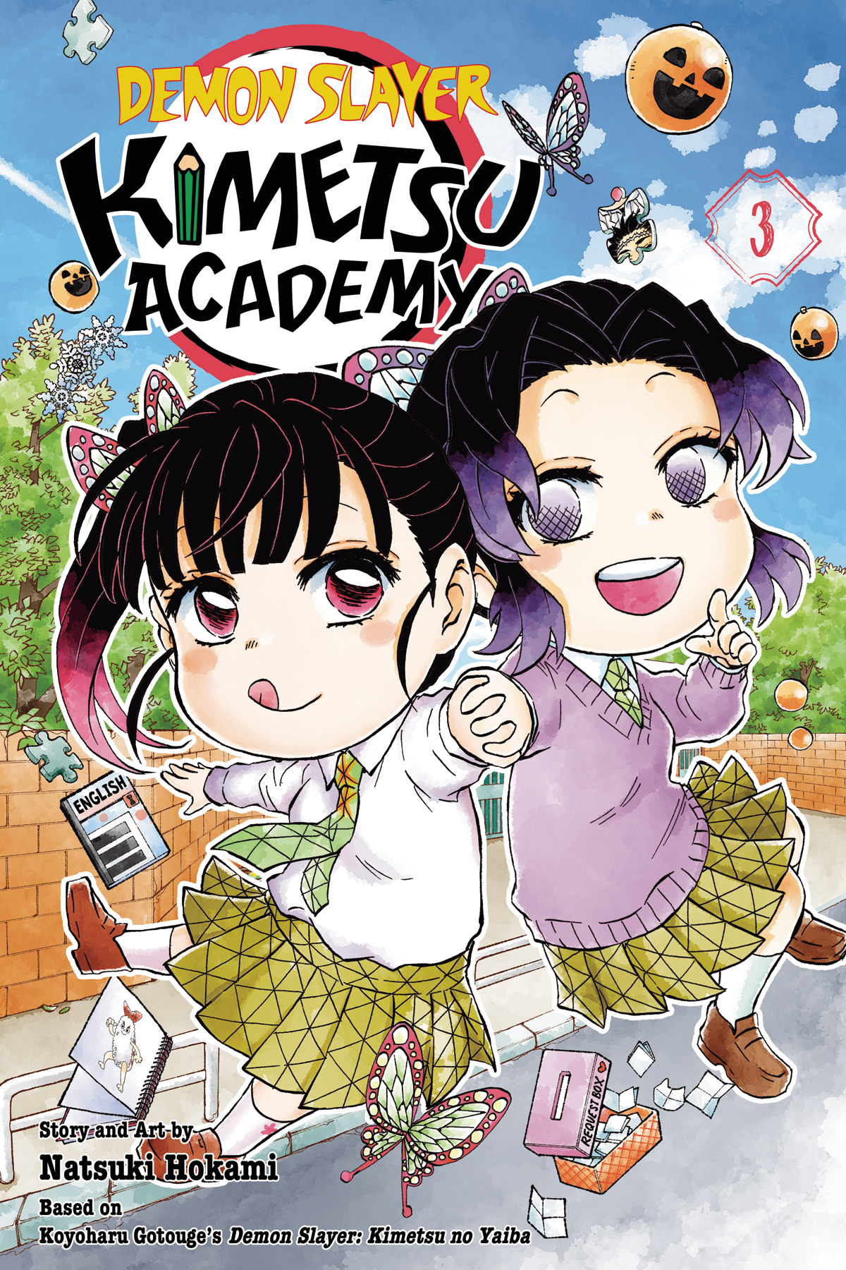 Demon Slayer Kimetsu Academy Manga Volume 3