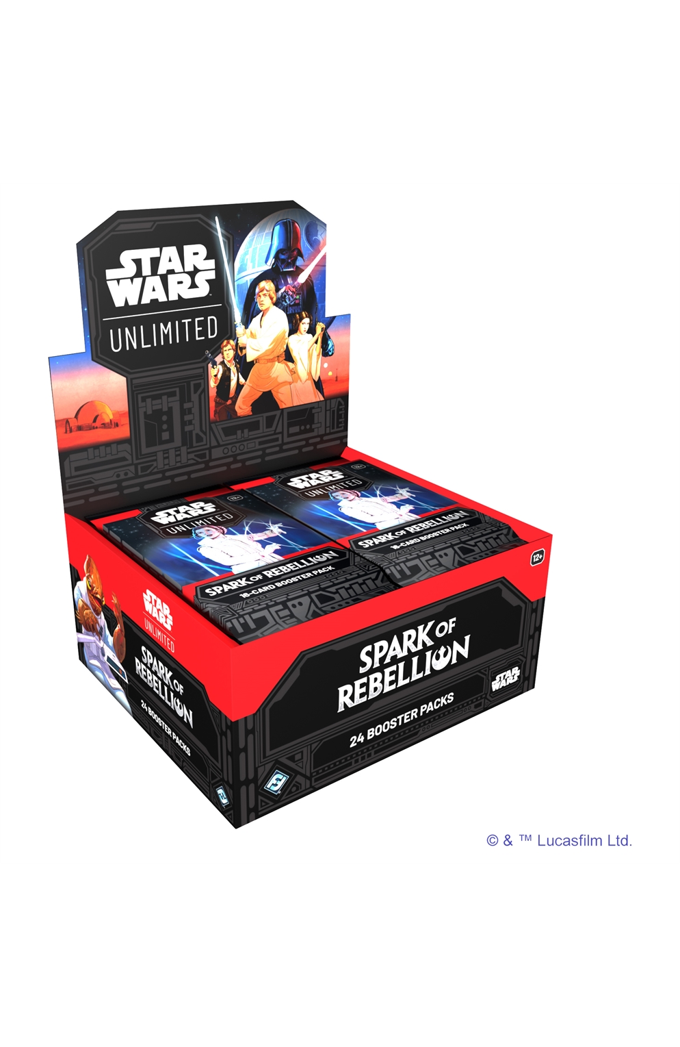 Star Wars: Unlimited Tcg: Spark of Rebellion Draft Booster Display (24)