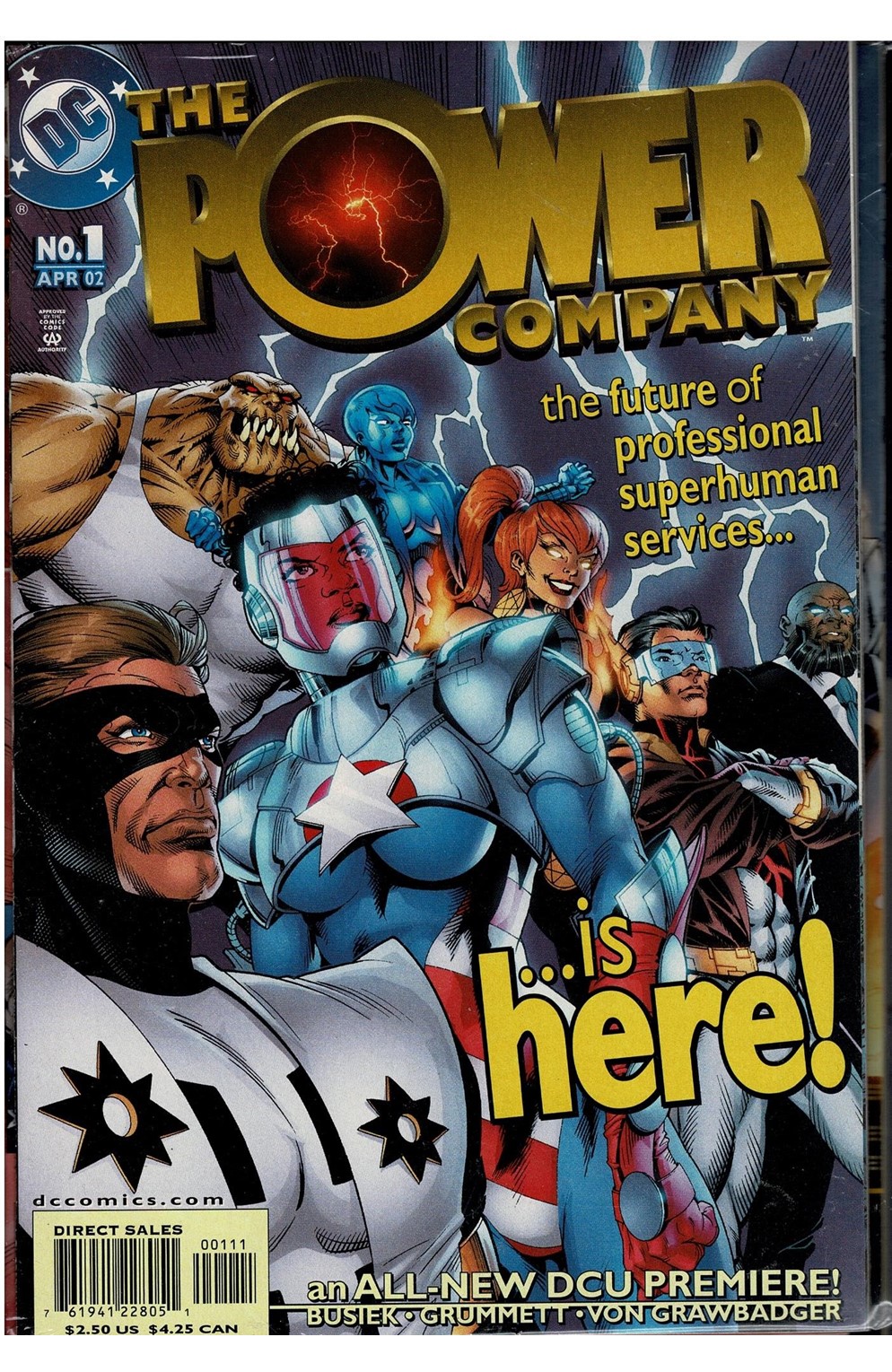 The Power Company #1-18  Comic Pack