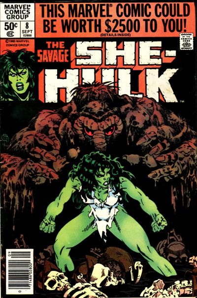 Savage She-Hulk #8 [Newsstand]-Very Fine (7.5 – 9)