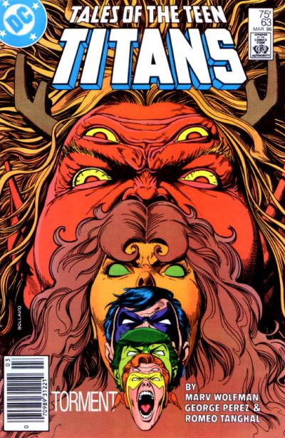 Tales of The Teen Titans #63 [Newsstand]-Very Fine/Excellent (7 - 9)