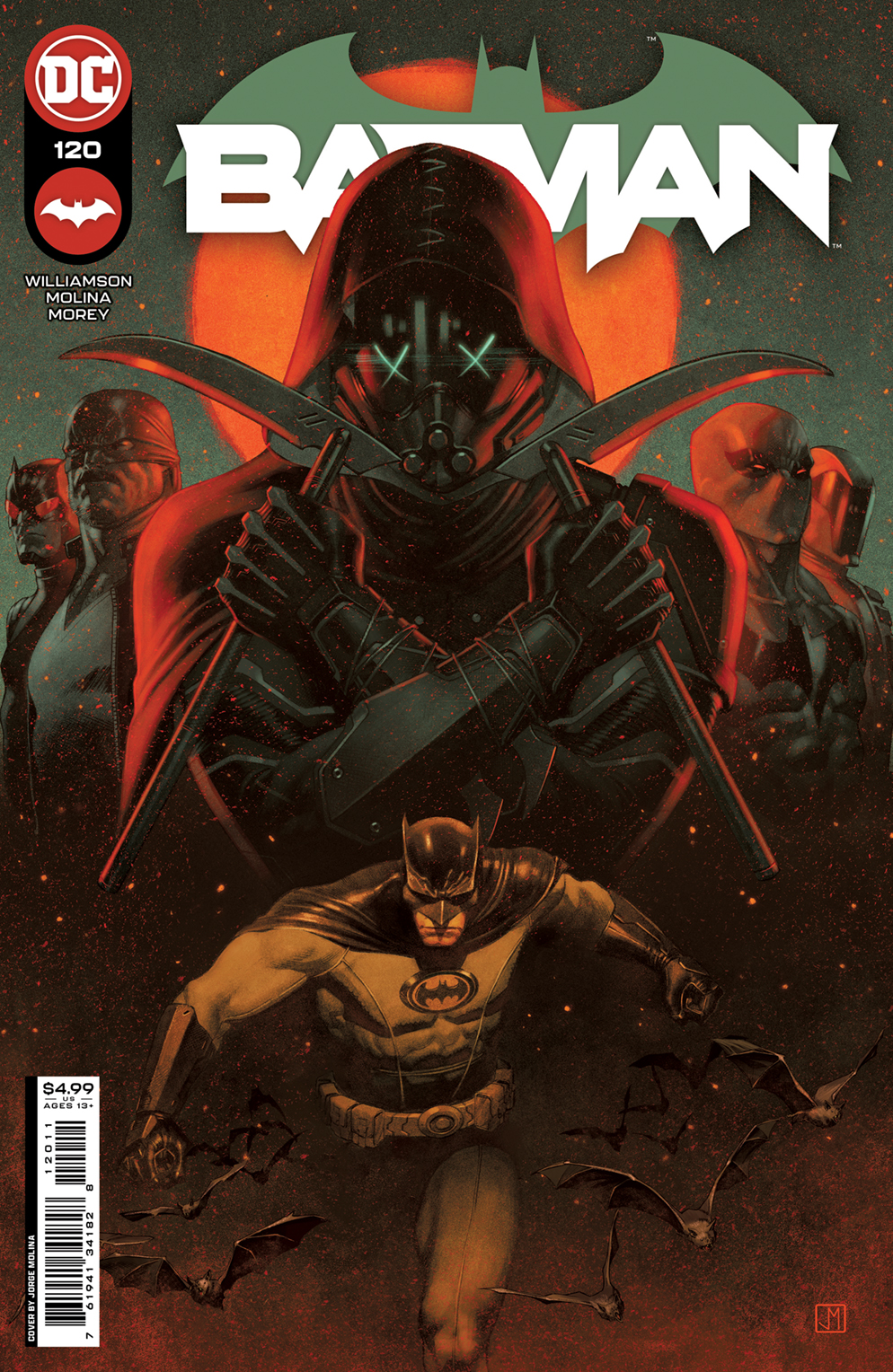 Batman #120 Cover A Jorge Molina (2016)