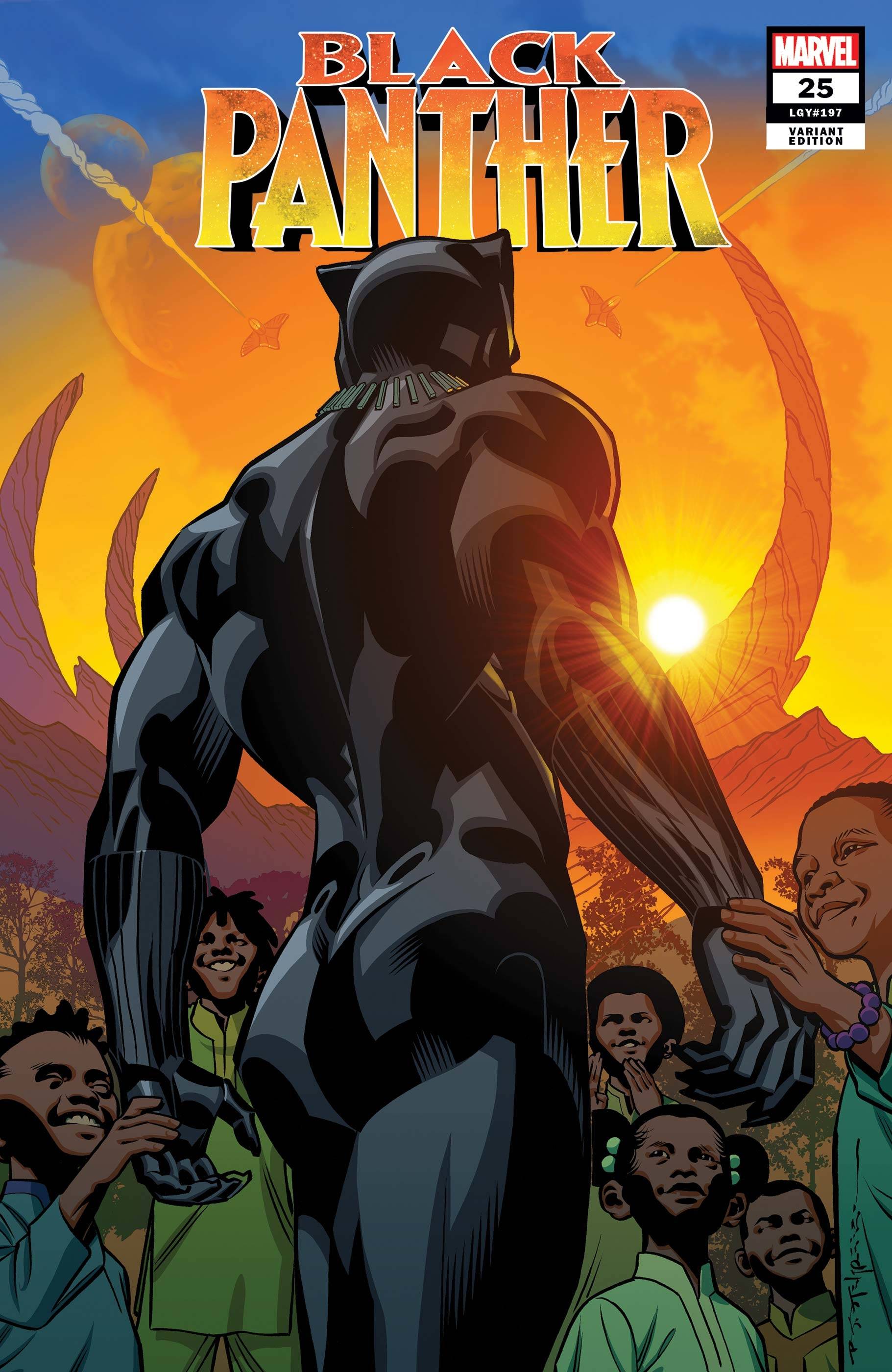 Black Panther #25 Stelfreeze Final Issue Variant (2018)