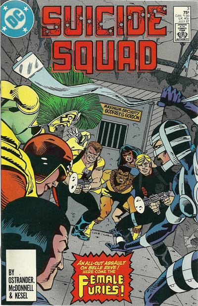 Suicide Squad #3 [Direct](1987)- Vf- 7.5