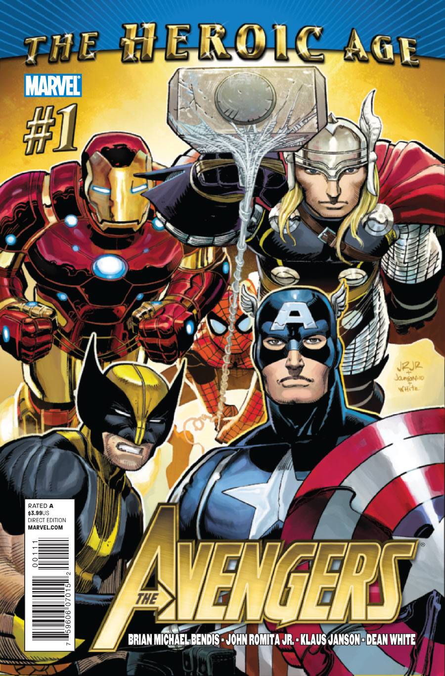 Avengers #1 (Romita Sr. Variant) (2010)