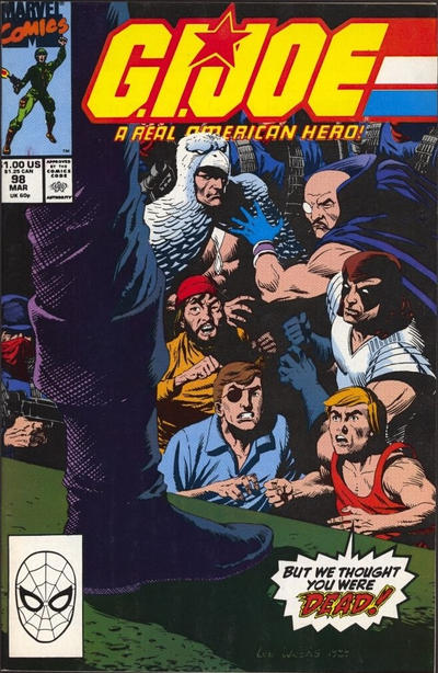 G.I. Joe, A Real American Hero #98 [Direct]-Very Good (3.5 – 5)