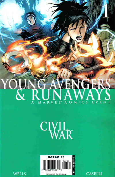 Civil War: Young Avengers & Runaways #1-Fine (5.5 – 7)