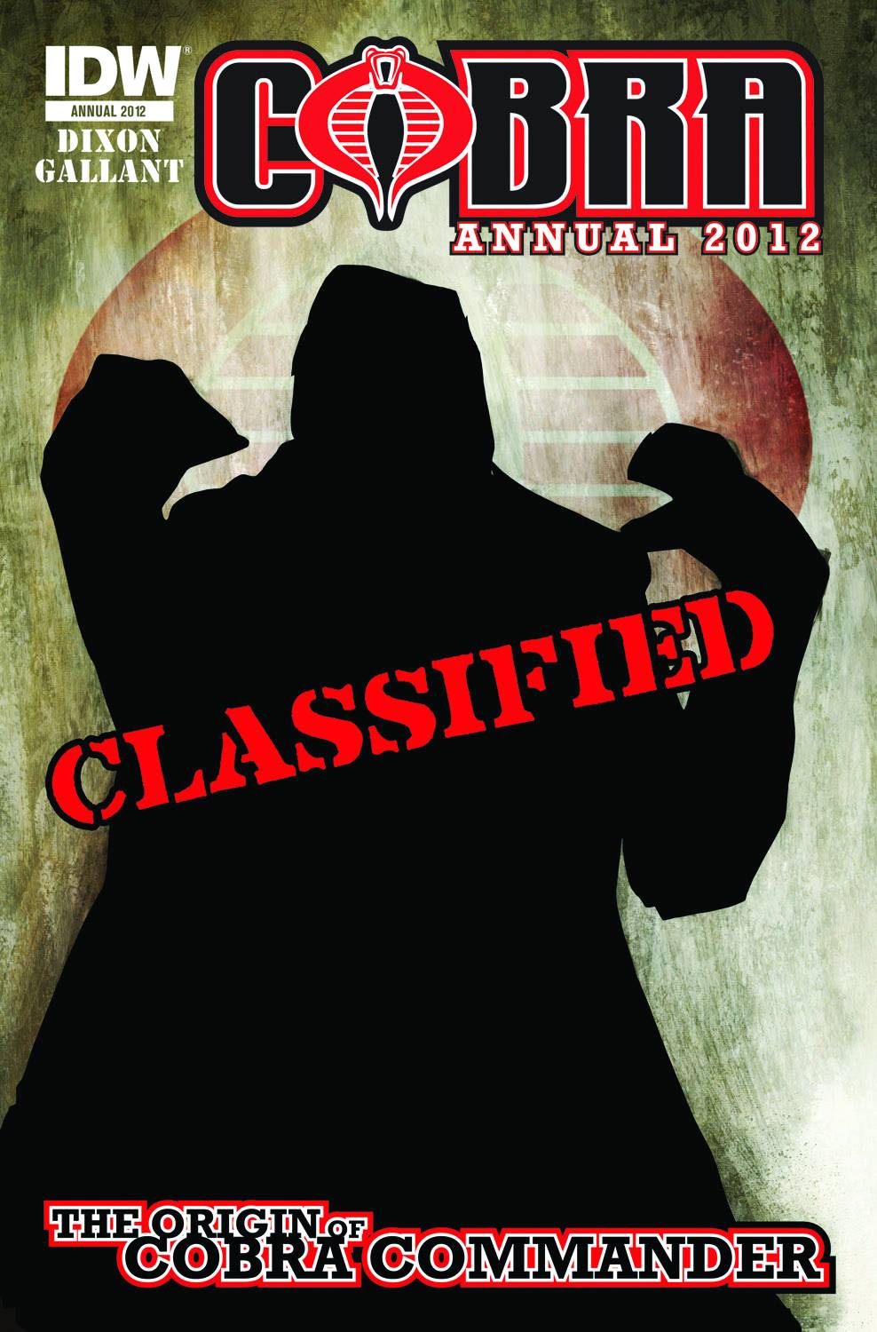 Cobra Annual 2012 Origin of Cobra Commander #1