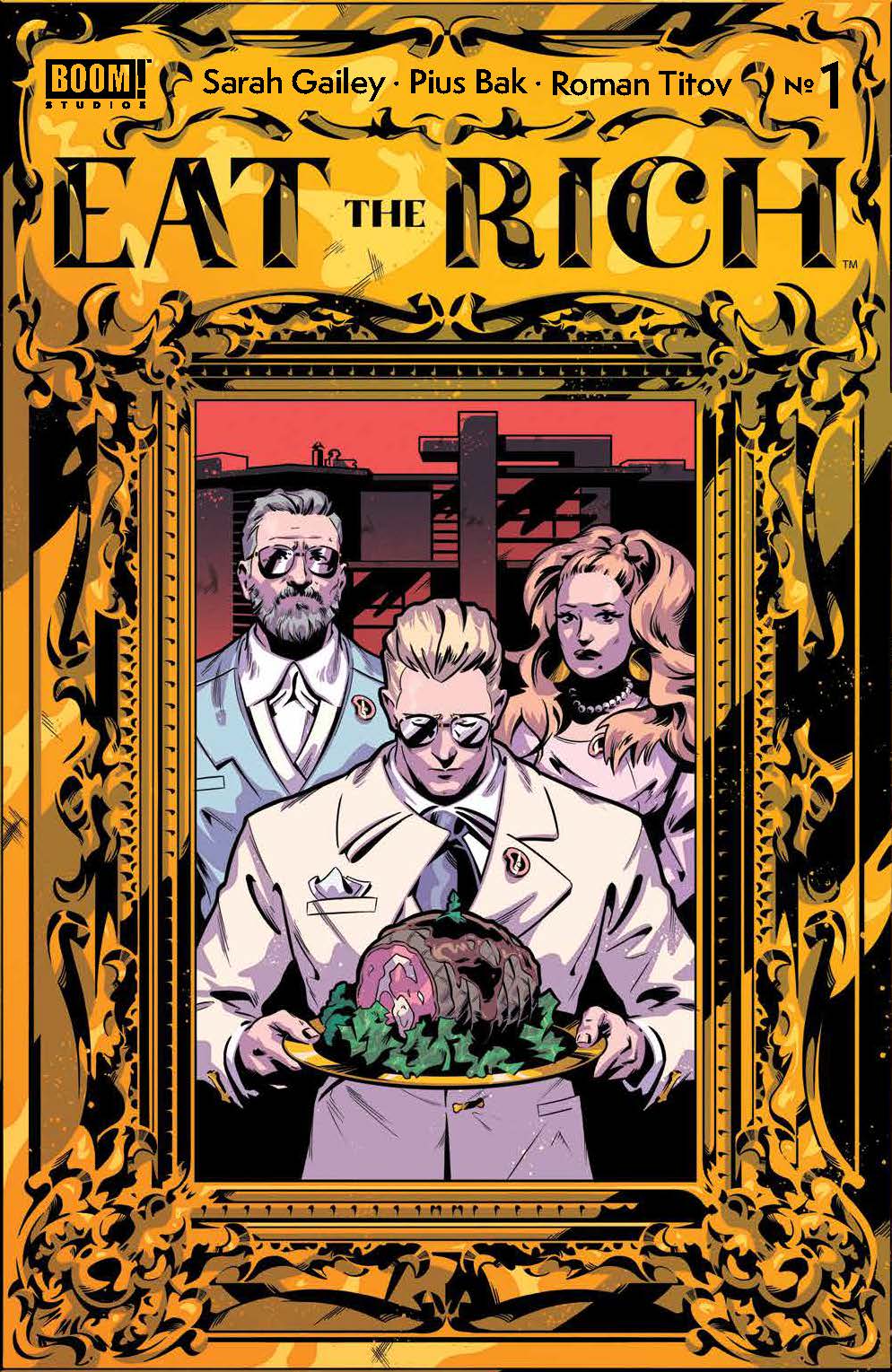 Eat The Rich #1 2nd Printing Bak (Of 5)