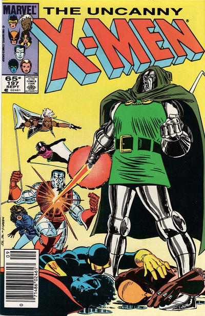 The Uncanny X-Men #197 [Newsstand]-Near Mint (9.2 - 9.8)