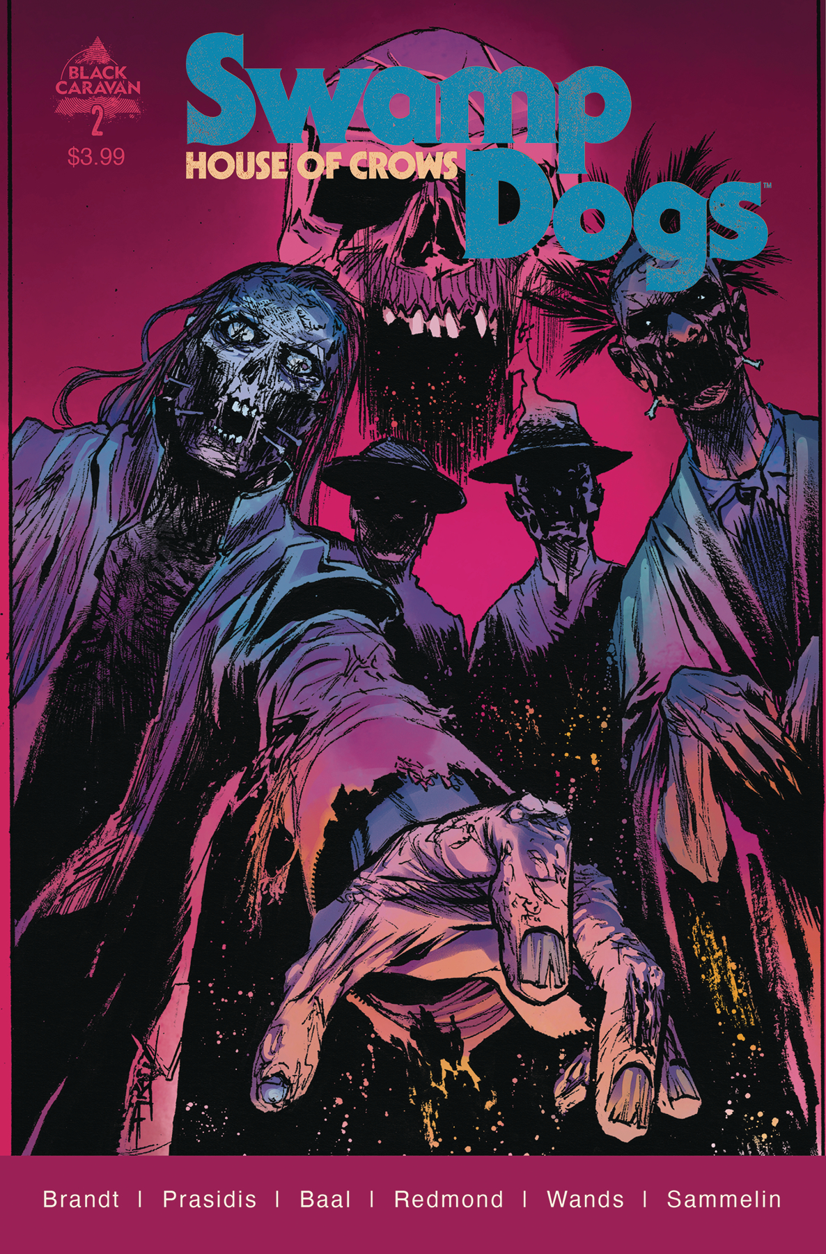 Swamp Dogs House of Crows #2 Cover B 10 Copy Dibari Unlockable Variant
