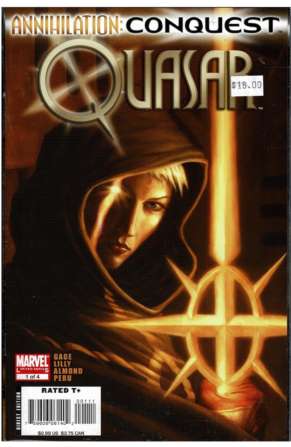 Annihilation: Conquest : Quasar #1-4 Comic Pack