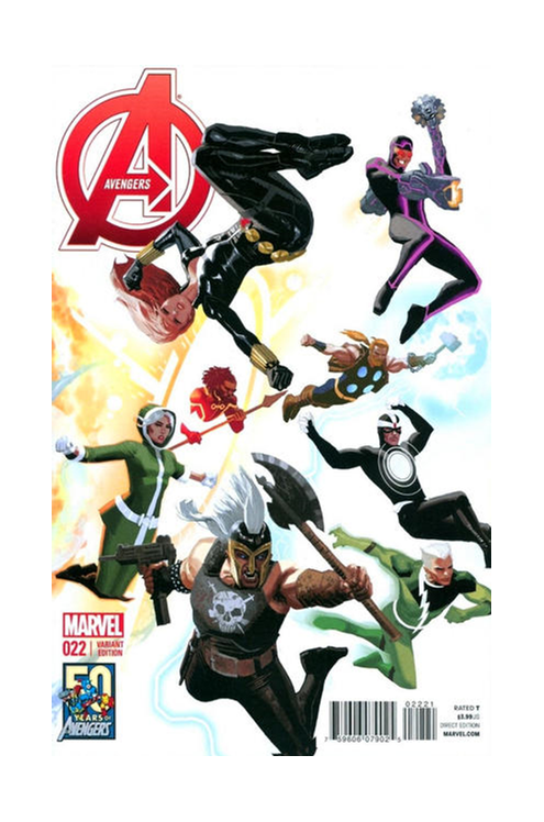 Avengers #22 (Acuna Avengers 50th Anniversary Variant) (2012)