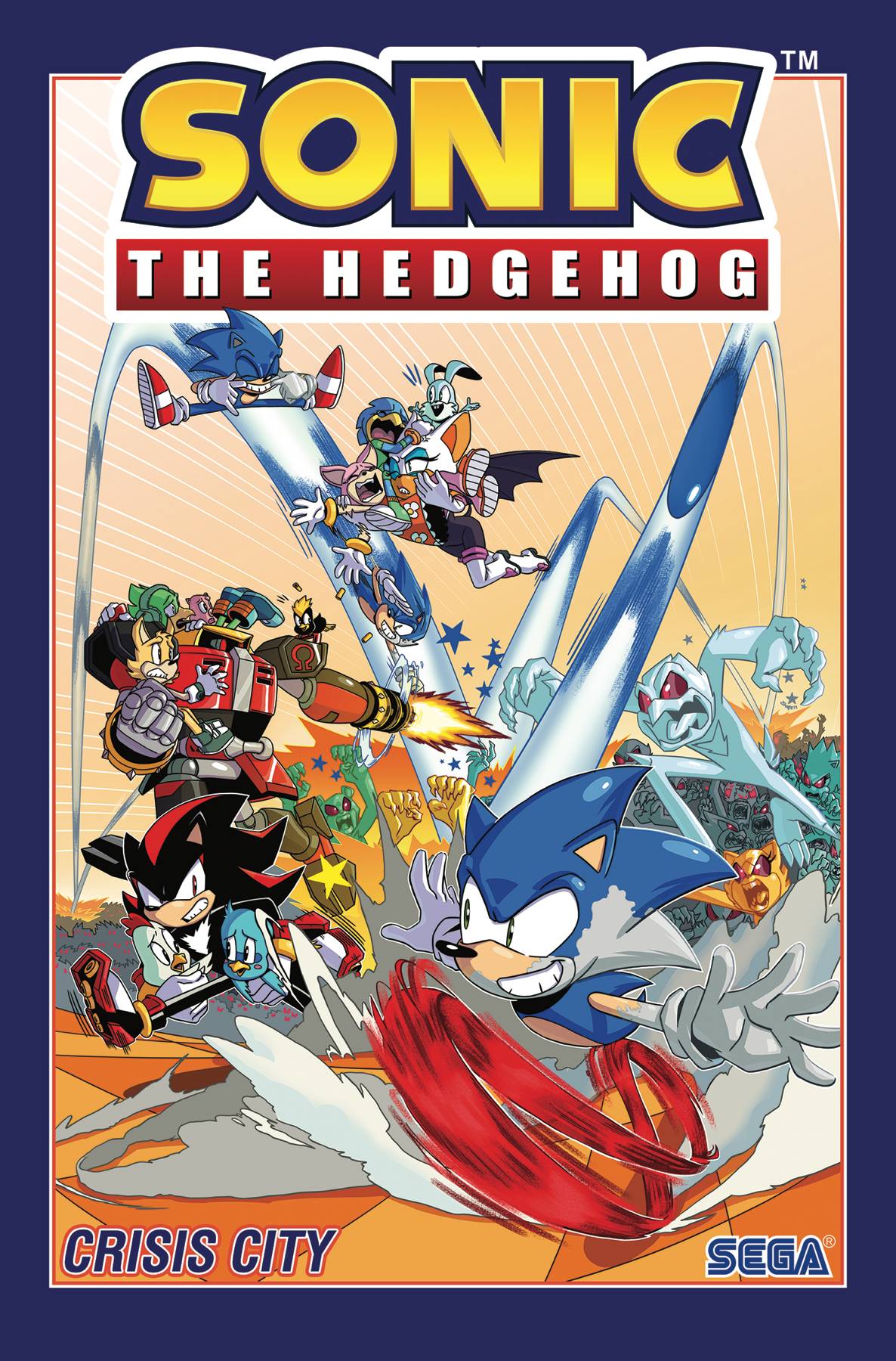Sonic the Hedgehog Graphic Novel Volume 5 Crisis City