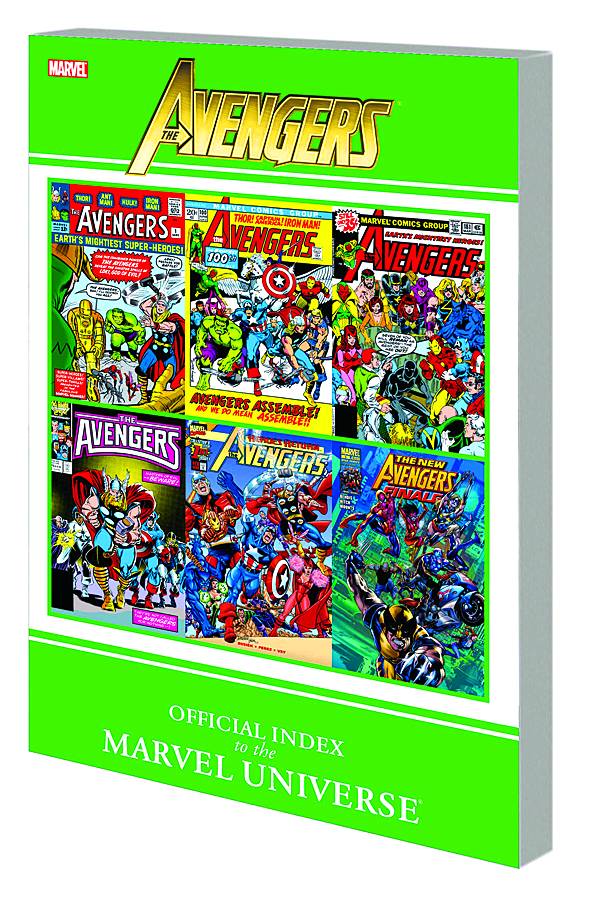 Avengers Off Index To Marvel Universe Graphic Novel