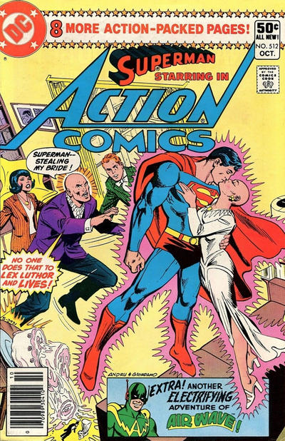 Action Comics #512 [Newsstand]-Very Good (3.5 – 5)