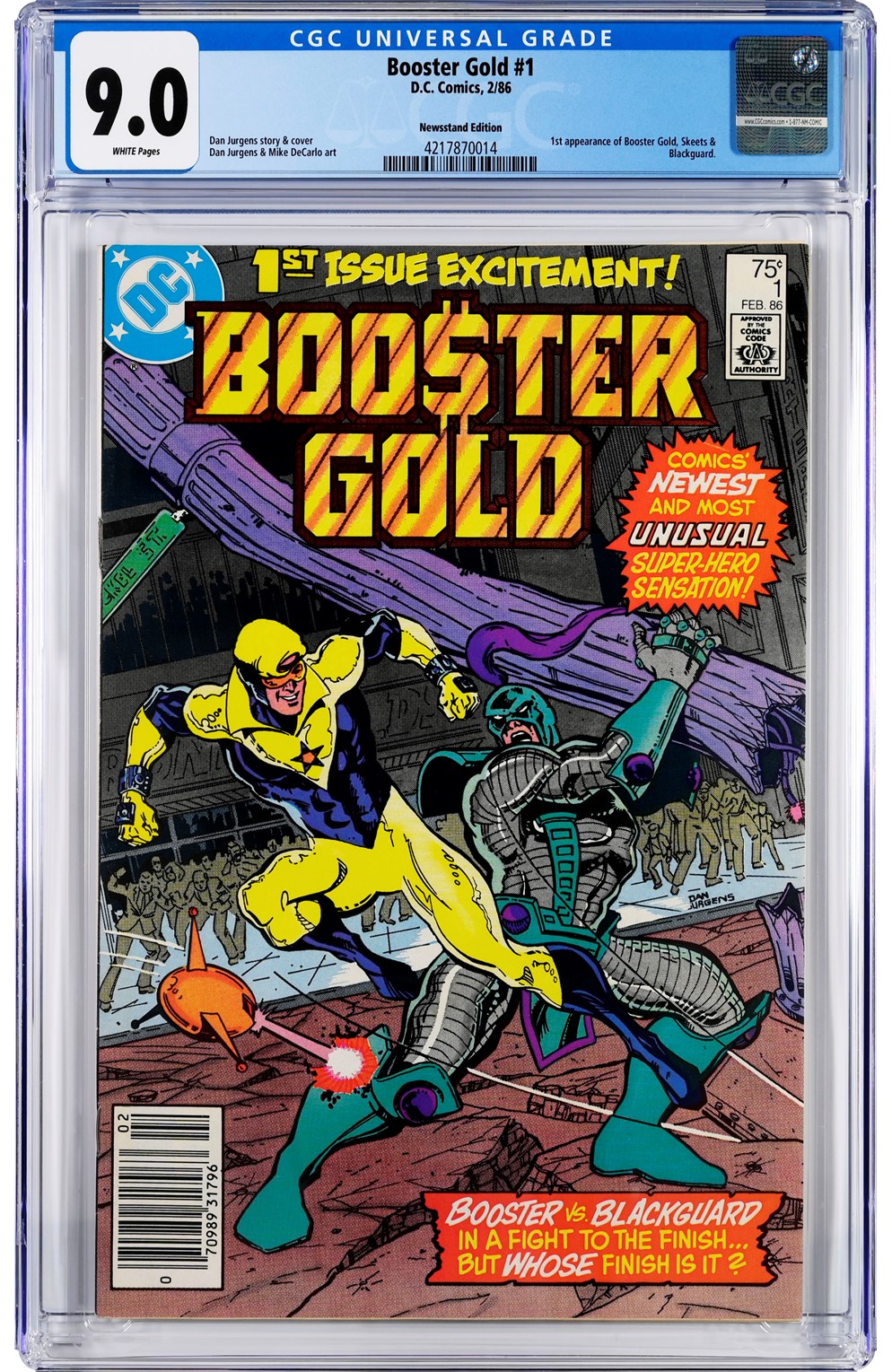 Booster Gold (1986) #1 Cgc 9.0