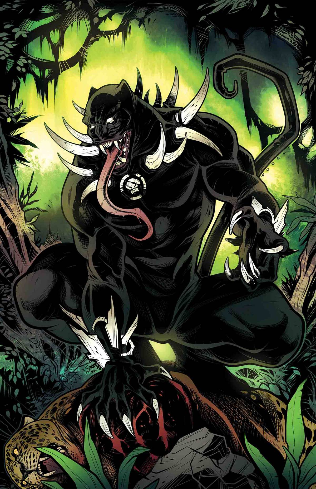 Black Panther #12 Torque Venomized Variant (2016)