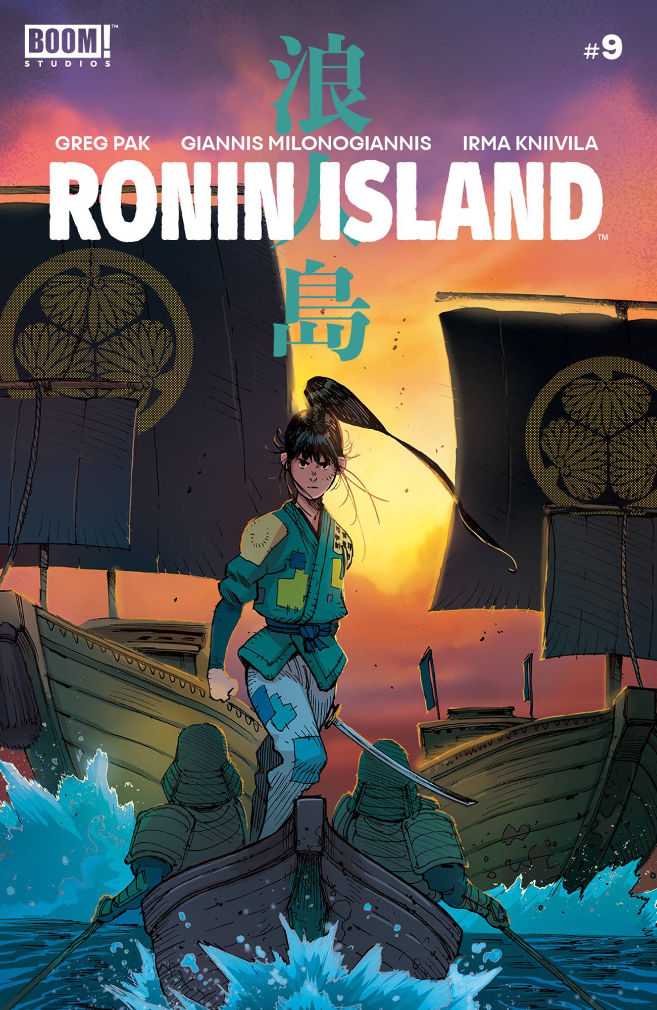 Ronin Island #9 Cover A Milonogiannis