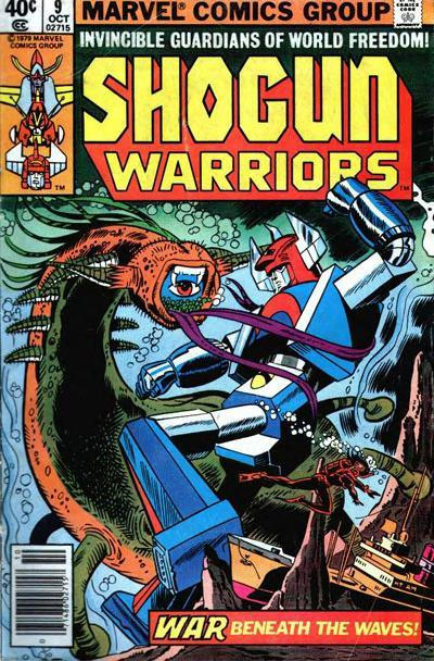 Shogun Warriors #9 [Newsstand]-Fine