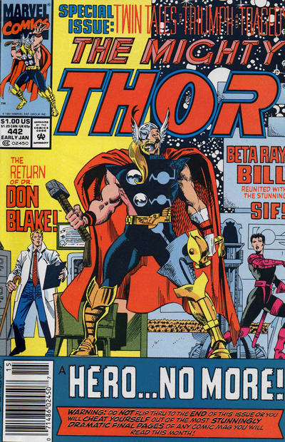 Thor #442 [Newsstand]-Good (1.8 – 3)