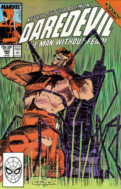 Daredevil #262 [Direct]-Fine (5.5 – 7)