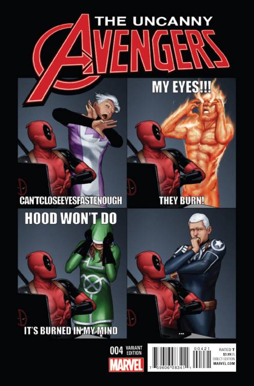 Uncanny Avengers #4 Deadpool Variant (2015)