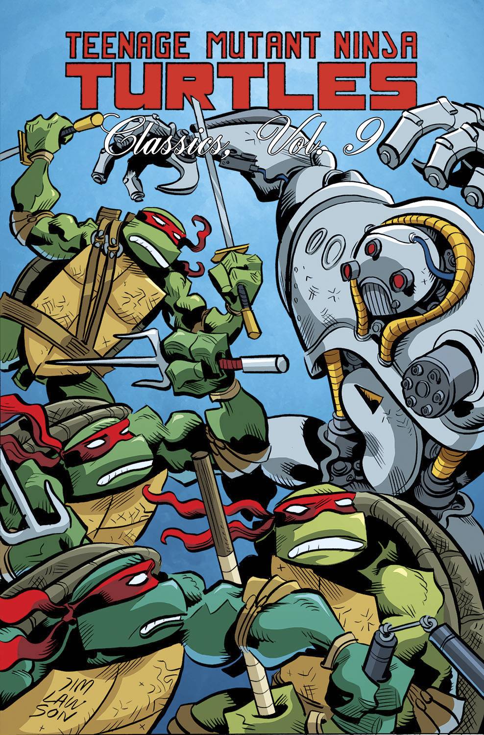Teenage Mutant Ninja Turtles Classics Graphic Novel Volume 9
