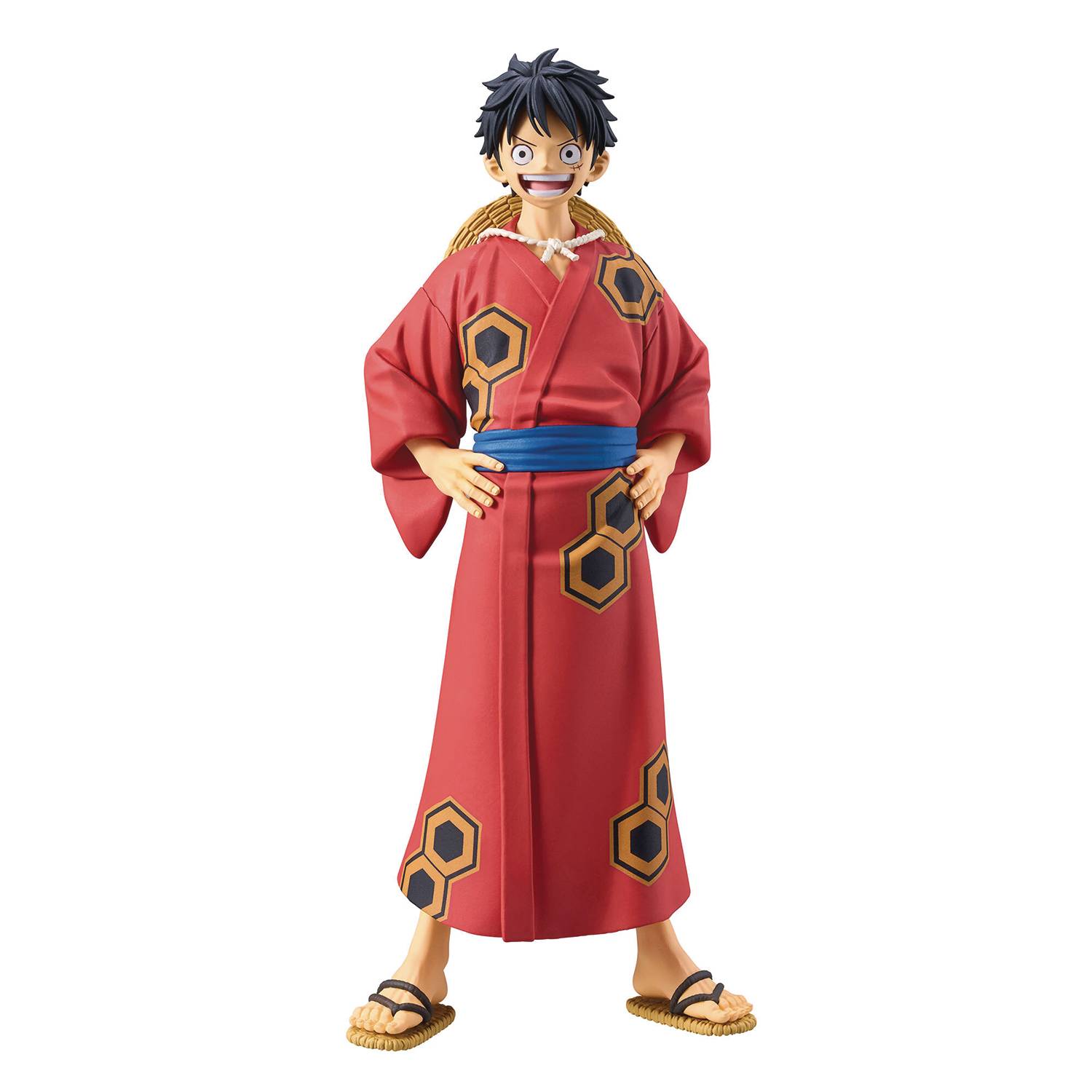 One Piece Grandline Wanokuni Monkey D Luffy Yukata Deluxe Figure 