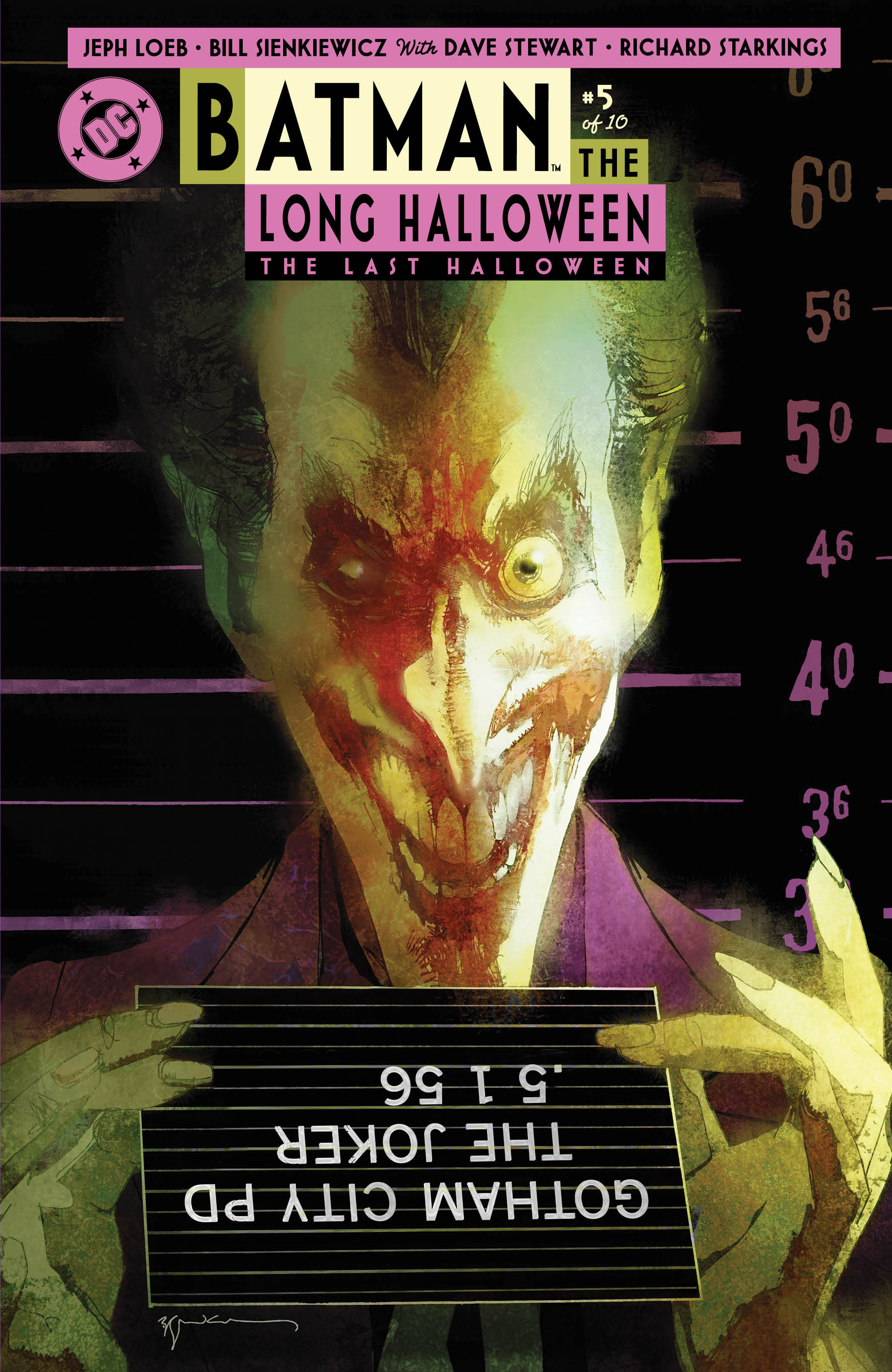 Batman the Long Halloween: The Last Halloween #5 (Of 10) Cover B Bill Sienkiewicz Card Stock Variant