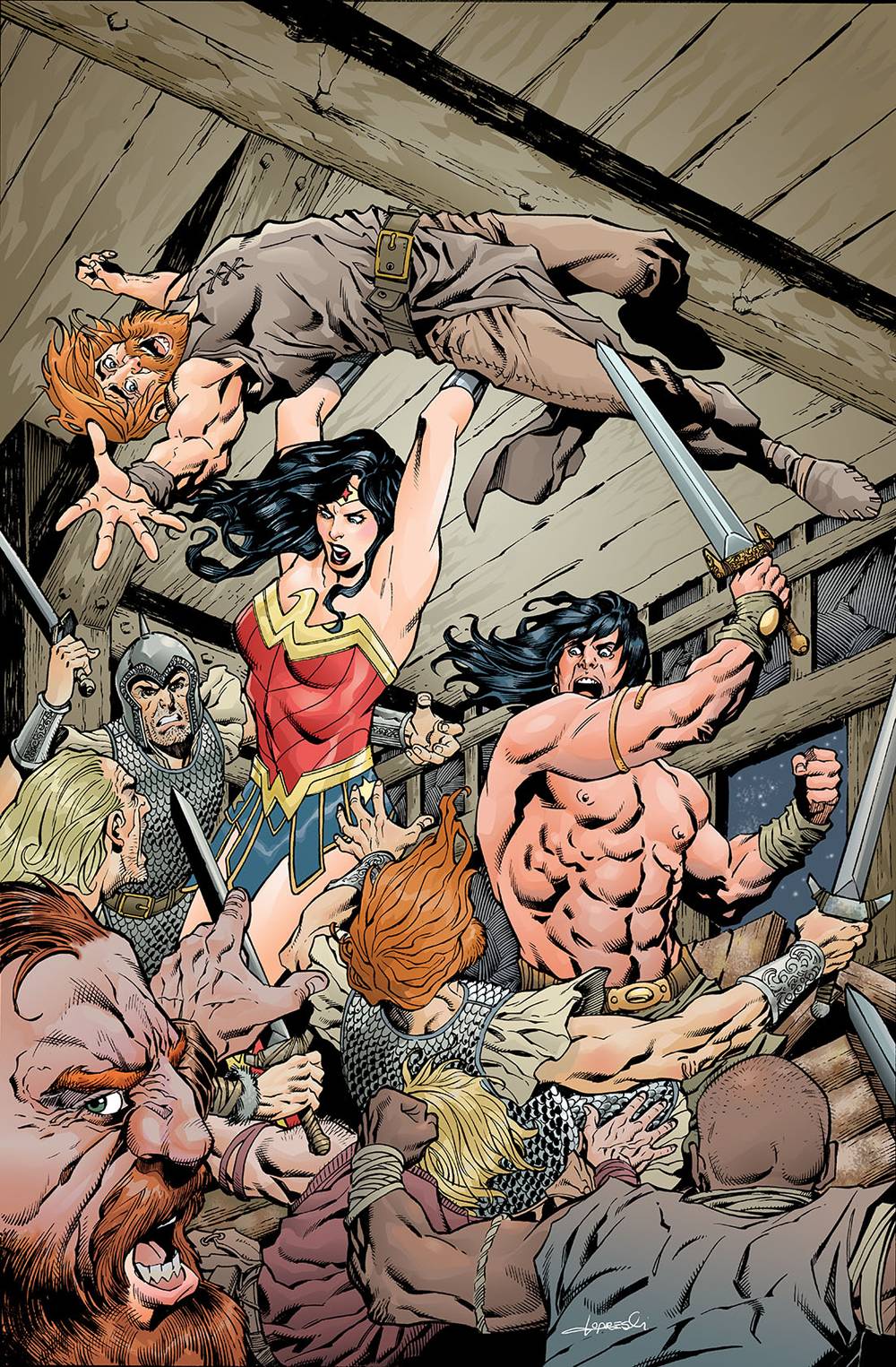 Wonder Woman Conan #4 Variant Edition (Of 6)