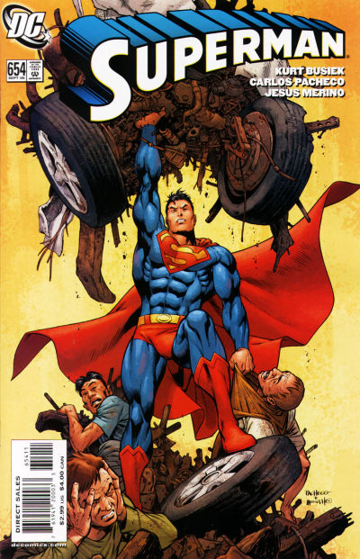 Superman #654 [Direct Sales]-Very Fine (7.5 – 9)