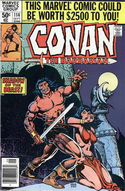 Conan The Barbarian #114 [Newsstand]-Very Good (3.5 – 5)