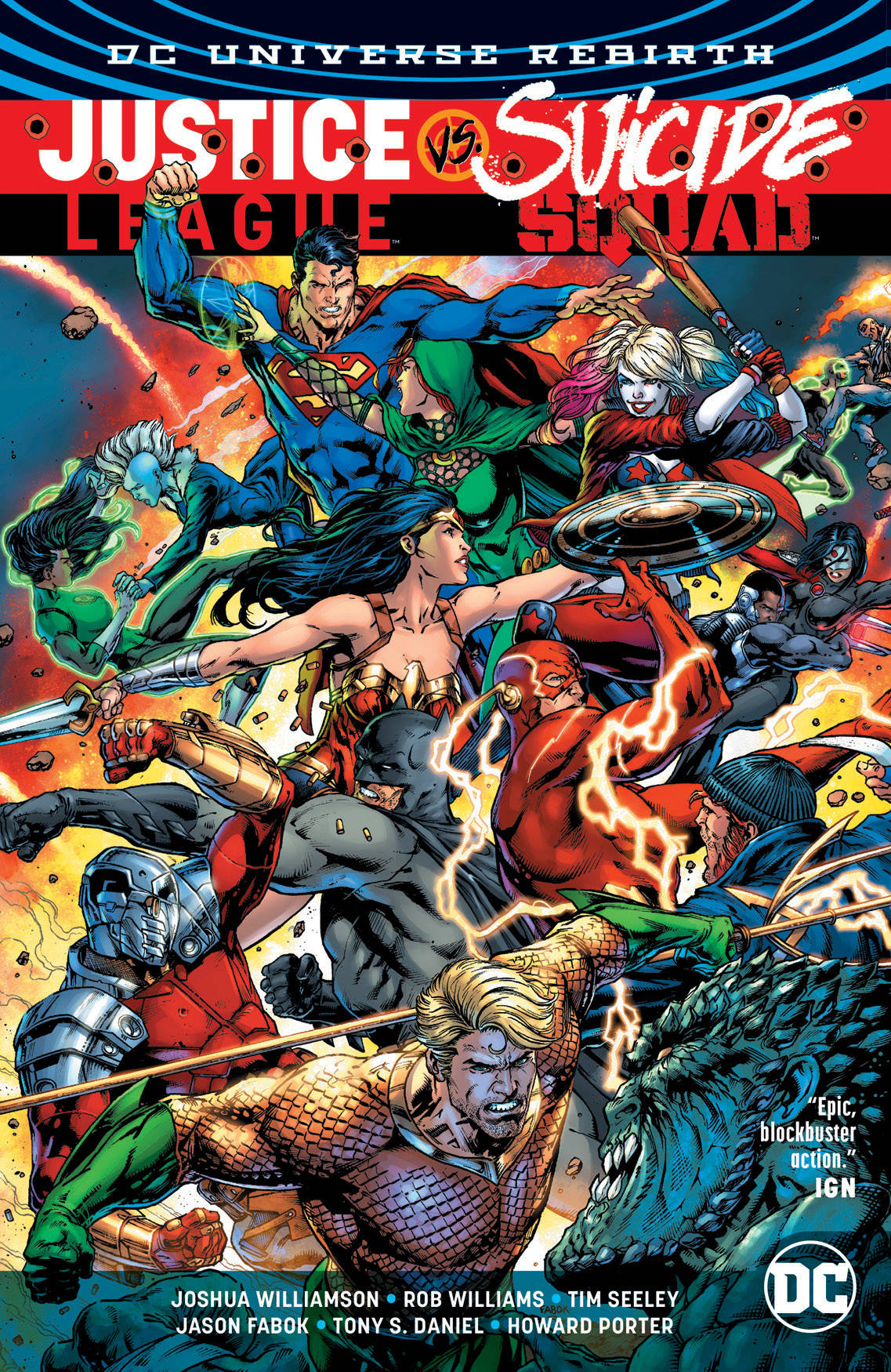 Justice League Vs Suicide Squad Hardcover (Rebirth)