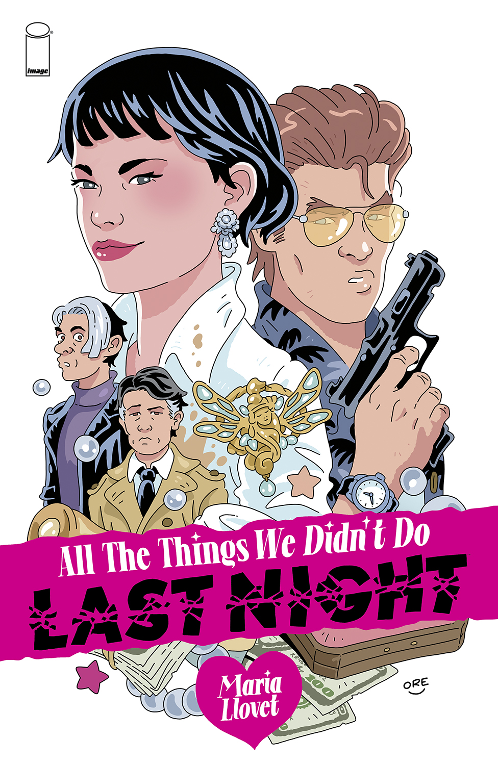 All the Things We Didn't Do Last Night (One Shot) Cover C Jesús Orellana Variant (Mature)