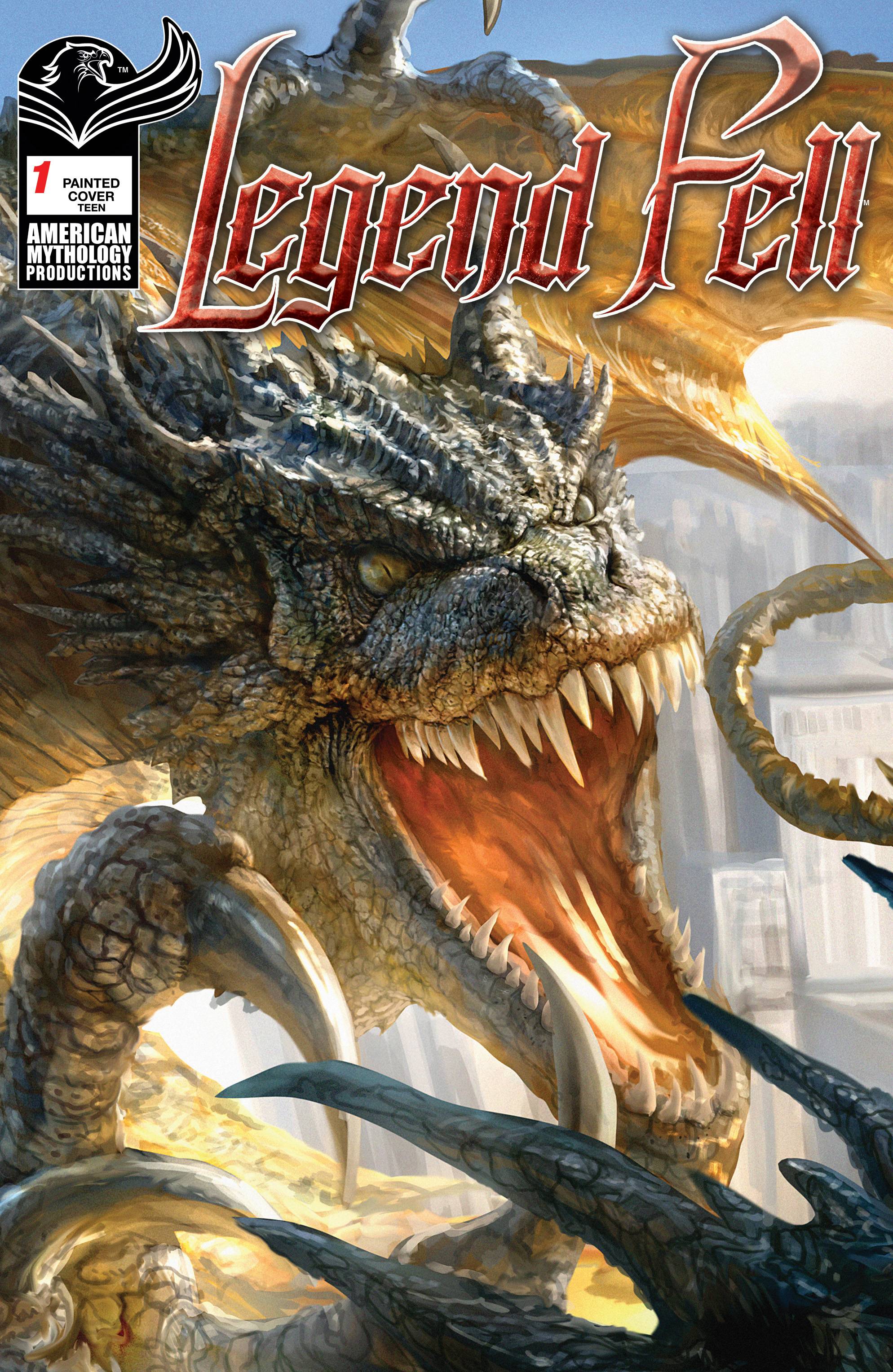 Legend Fell #1 Cover E Dragon Painted Foc
