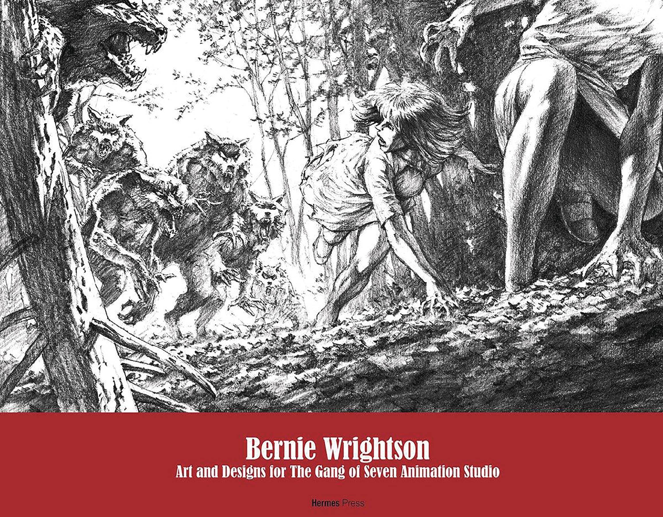 Bernie Wrightson Art & Designs For Gang of 7 Animators Hardcover