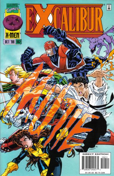 Excalibur #102 [Direct Edition]-Fine (5.5 – 7)