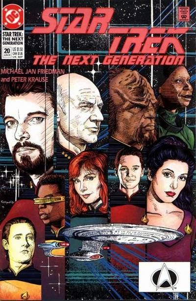 Star Trek: The Next Generation #20 [1989, Direct]-Very Good (3.5 – 5)