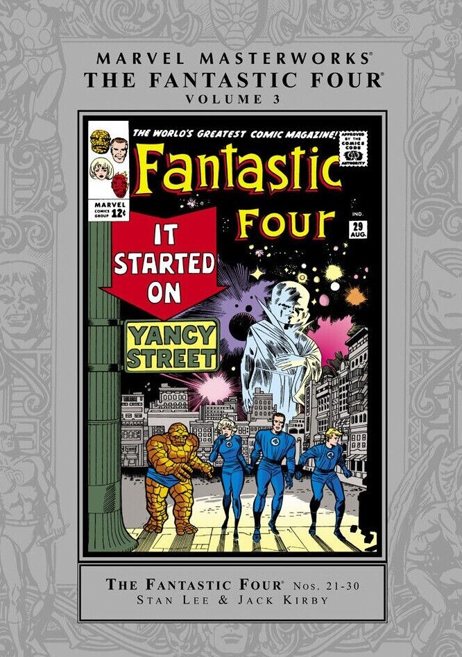 Marvel Masterworks Fantastic Four Hardcover Graphic Novel Volume 3 2nd Edition