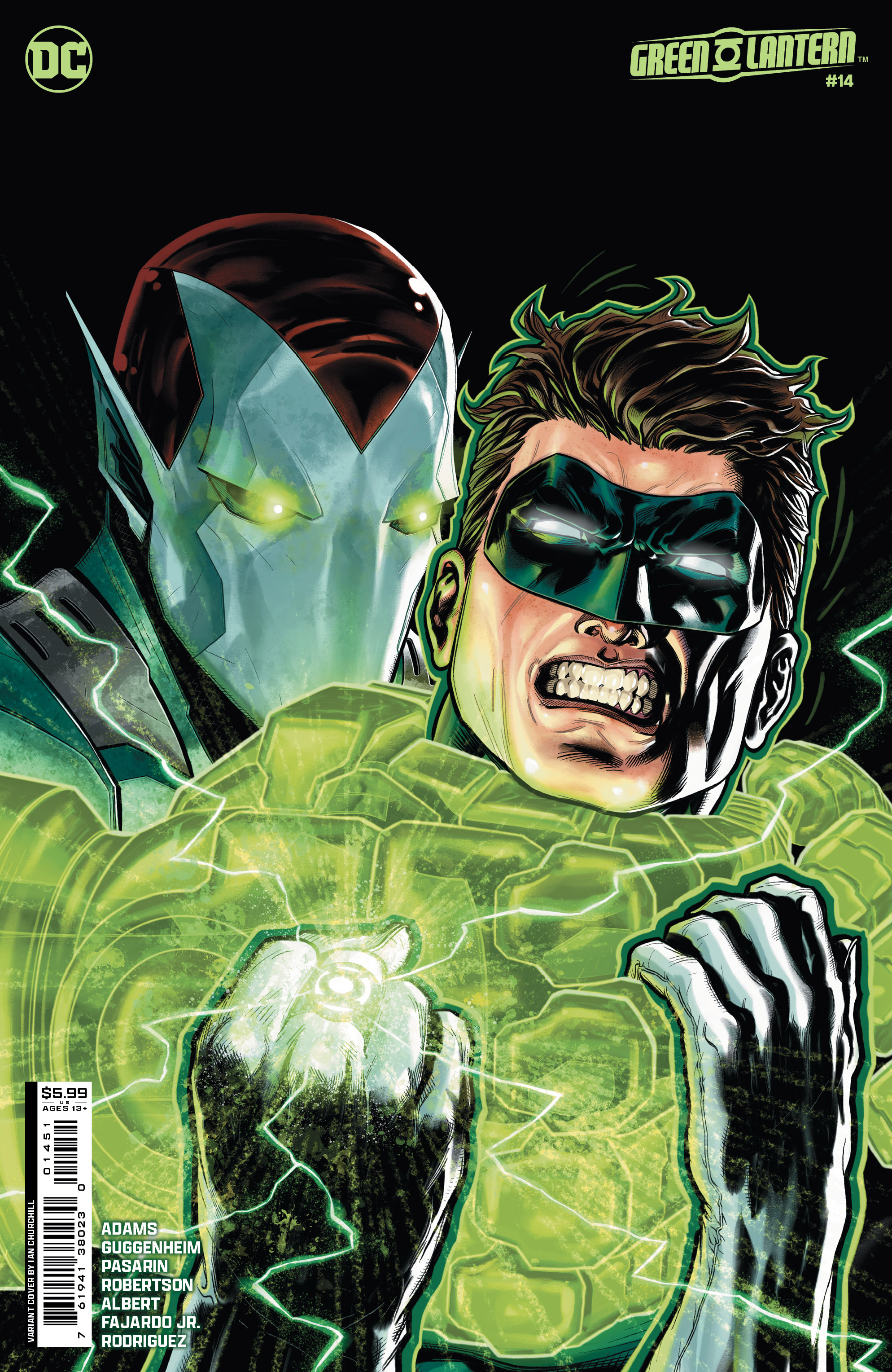 Green Lantern #14 Cover C Ian Churchill Card Stock Variant (Absolute Power)