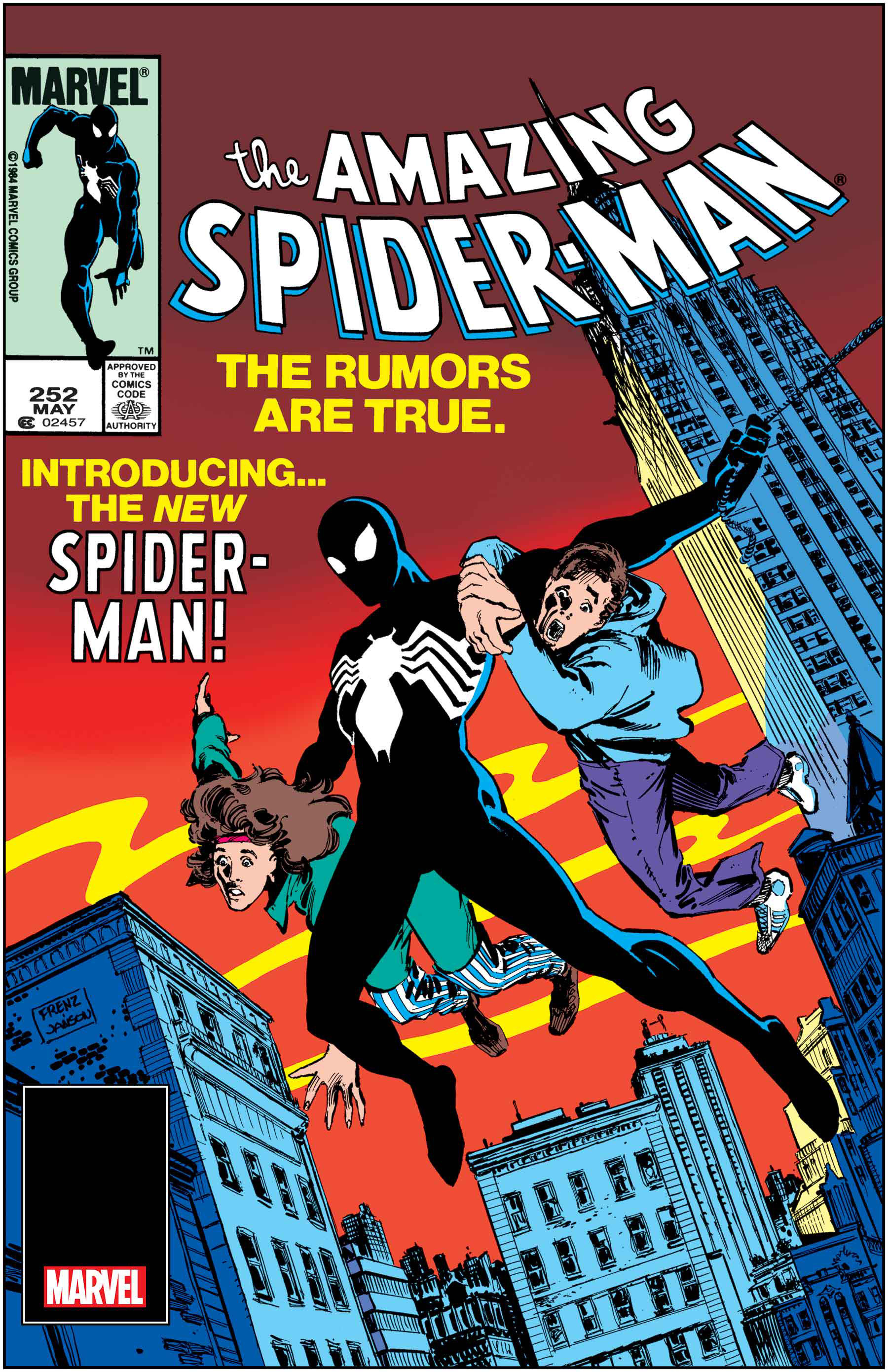 Amazing Spider-Man 252 Facsimile Edition Poster